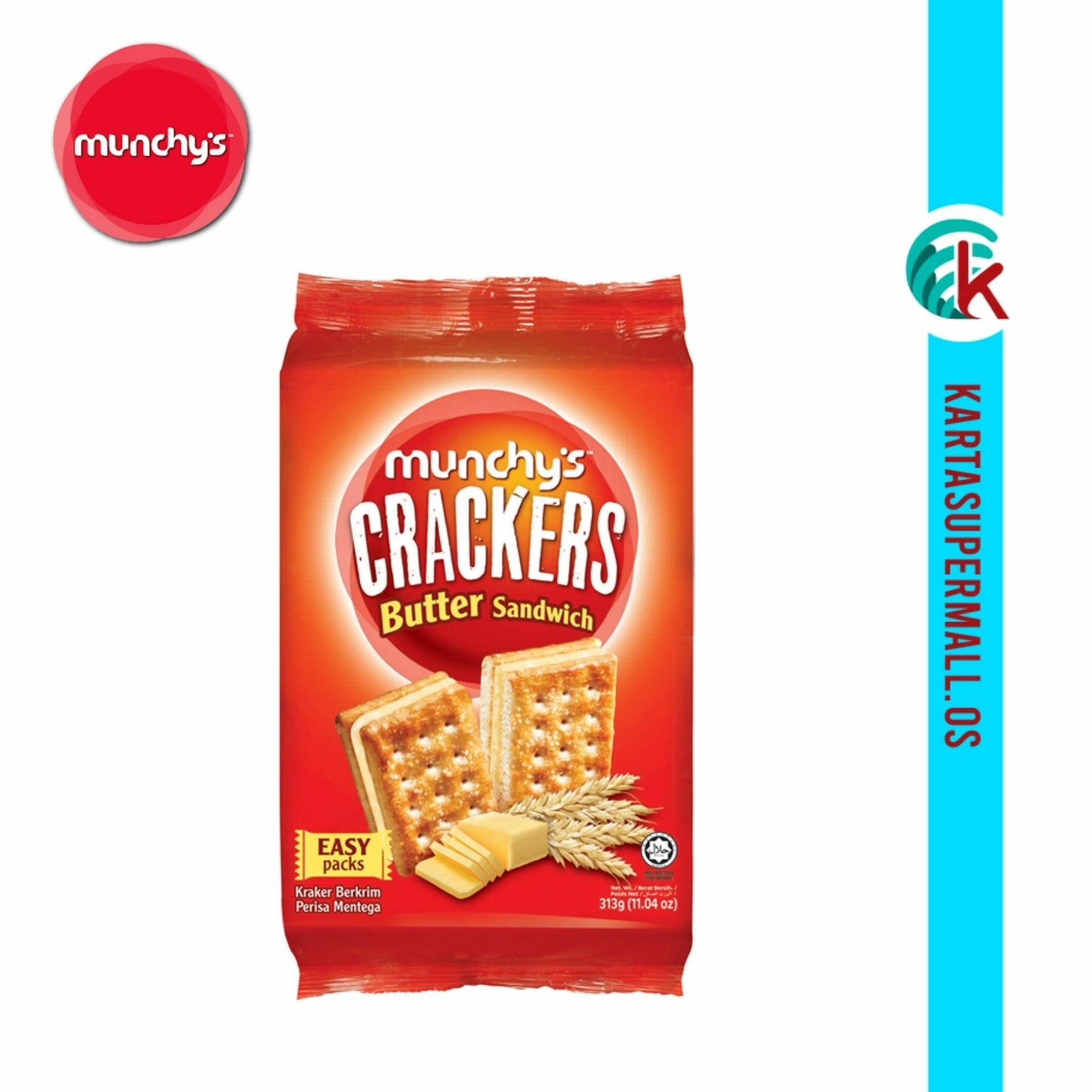 Munchy's Cracker Sandwich with Butter Flavoured Cream 270g Karta