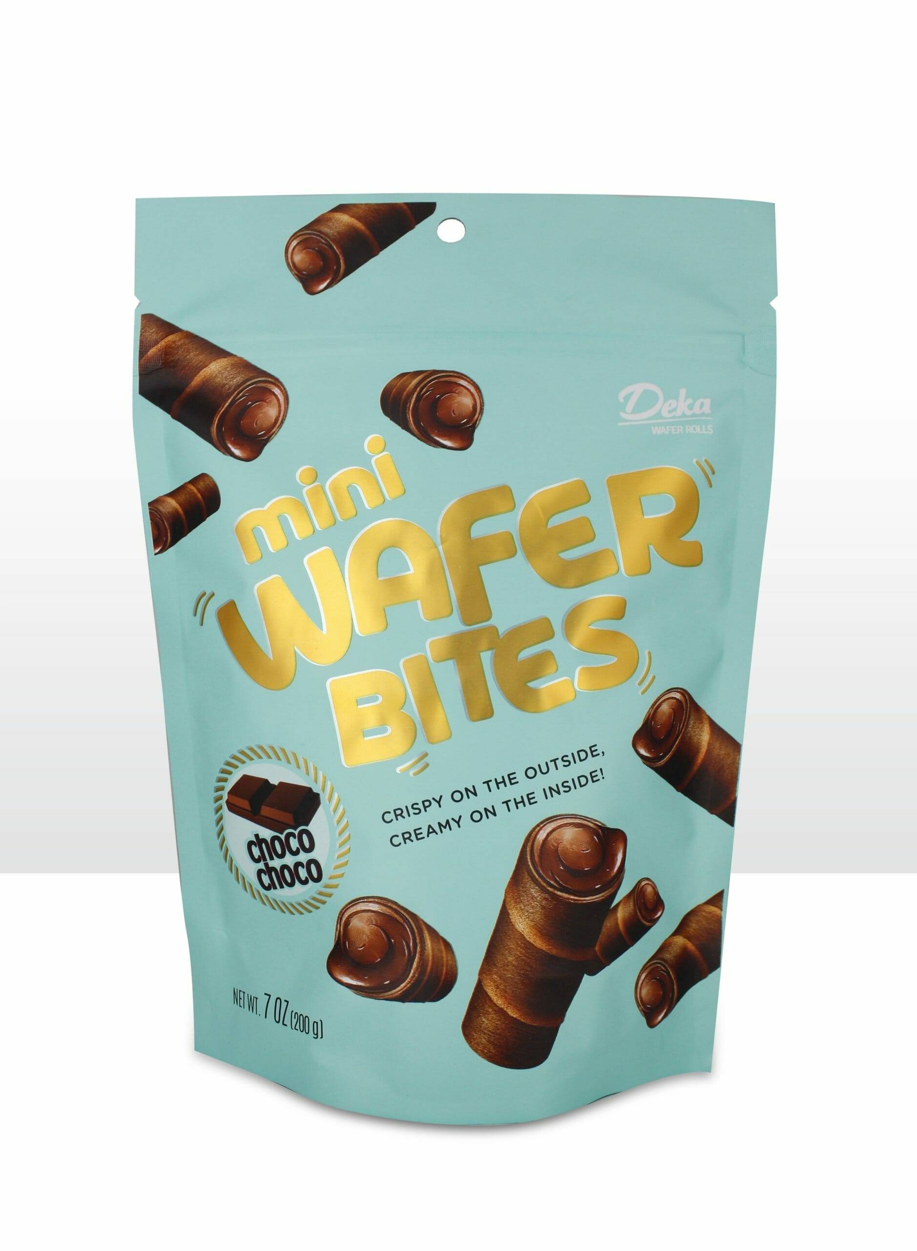 Deka Mini Wafer Bites Choco 180g Karta Supermall