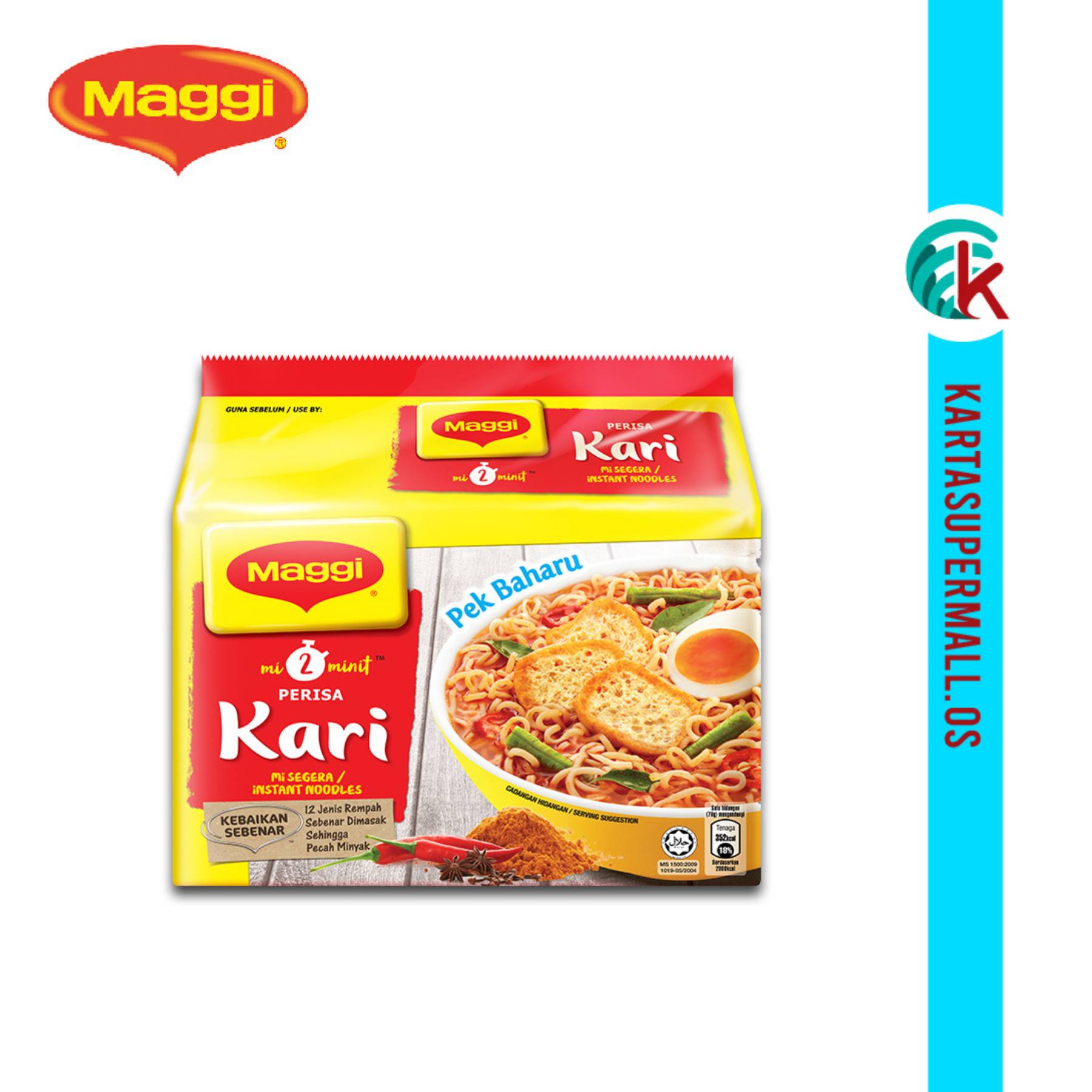 MAGGI 2MINN Curry 79g x 5 packs Karta Supermall