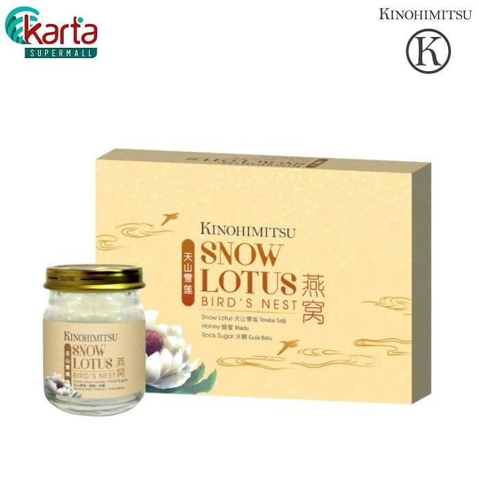 Kinohimitsu Bird's Nest with Snow Lotus & Honey (75g x 6s) Karta